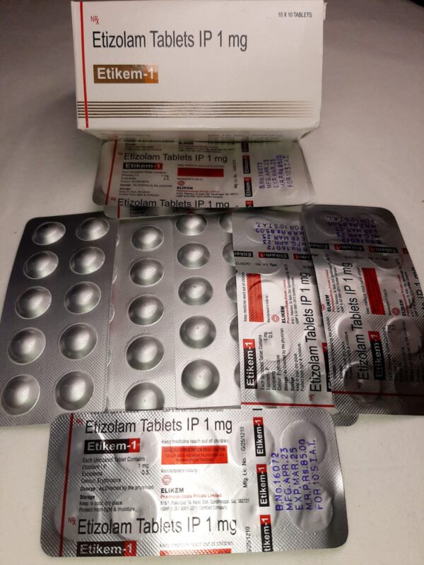 Buy Etizolam 1mg